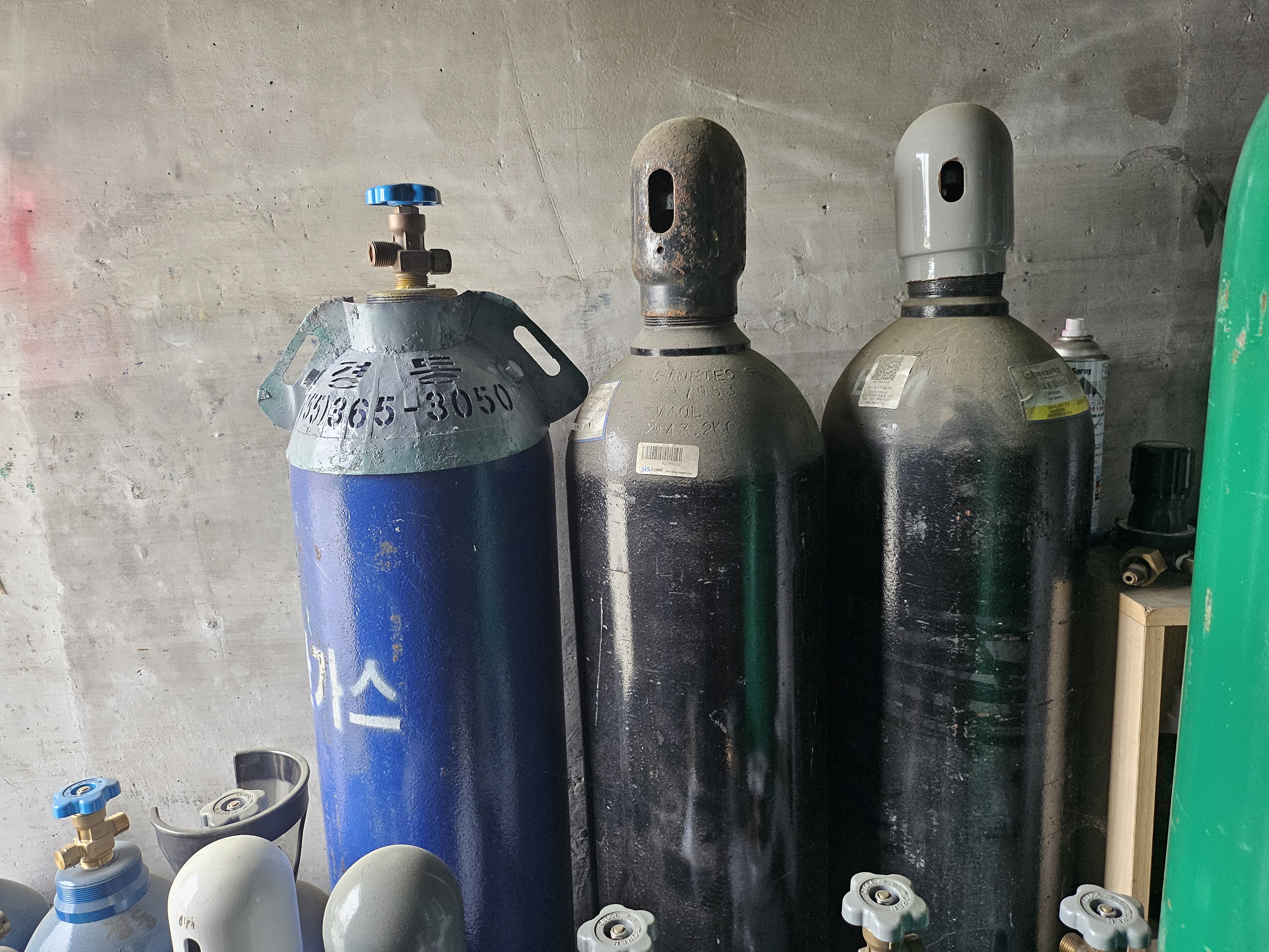 의료용 가스(식품첨가물가스)