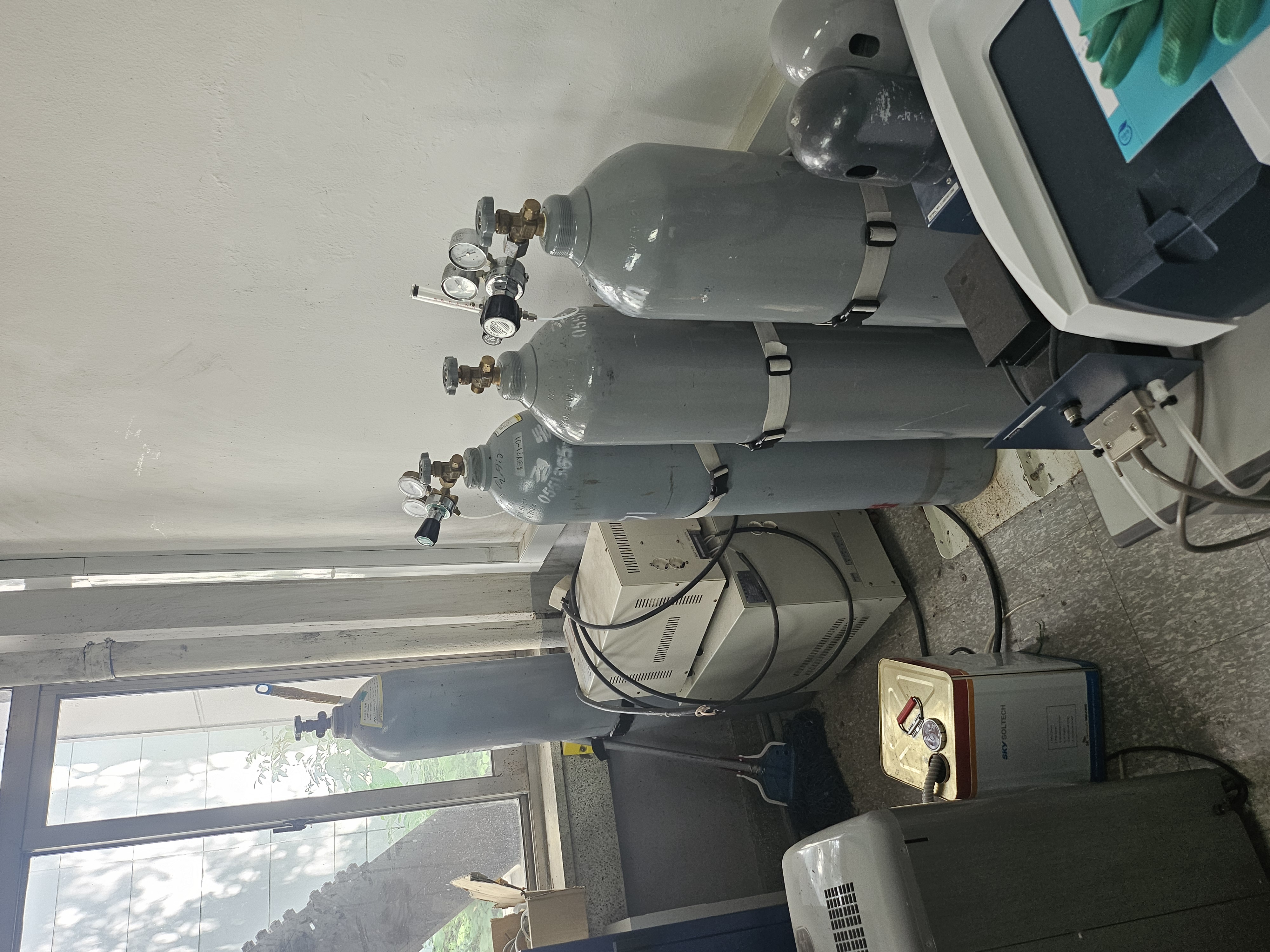 연구실 고순도 가스 공급