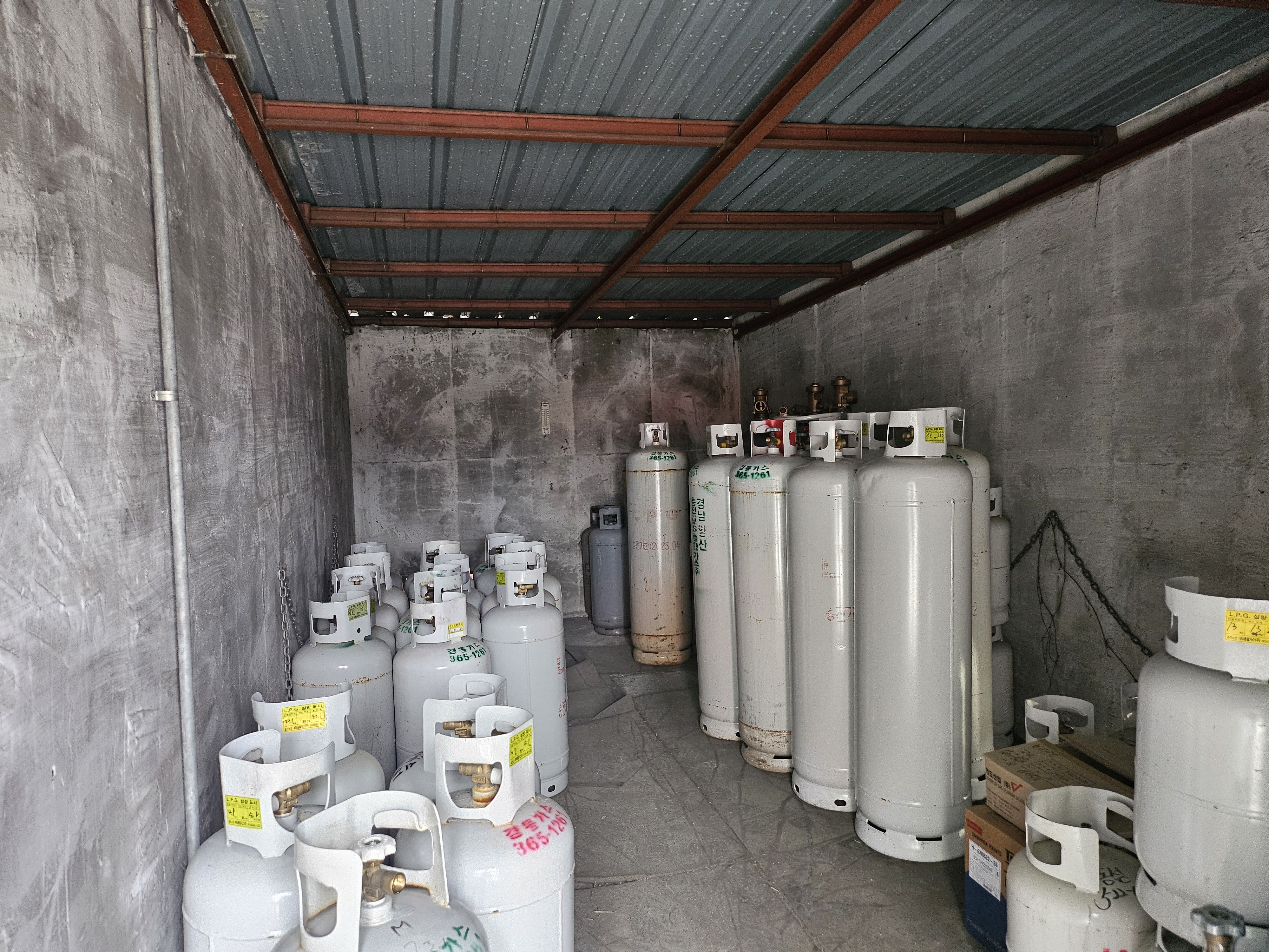 요식업 LPG 체적 공급
